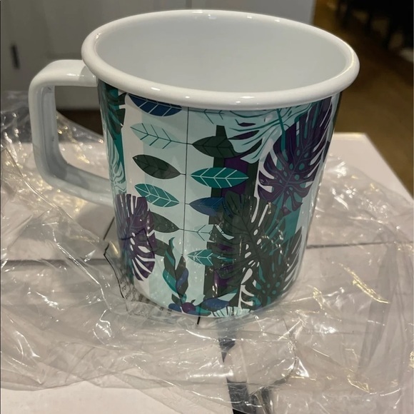 Starbucks Metal Mugs 14 Oz Reserve Botanic Blue 4 - Picture 2 of 5